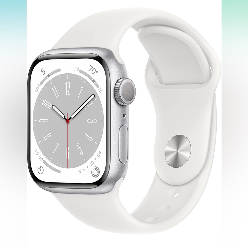 Apple Watch Series 8, 41mm silver aluminum, GPS